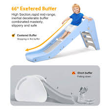 They also had to fold up flat to make them fit, so i spent quite a bit of time playing with the angles and pivoting points. Buy Big Folding Large Slides For Kids With Basketball Hoop Easy Climb Stairs And Ring Games Sports Climber For Toddler Online In Italy 217856495