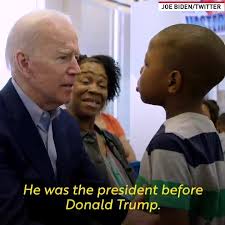 Biden targeted his campaign at the young voters who, thanks to a constitutional amendment ratified the. Wcyb Joe Biden Shares Heartwarming Moment With Young Kid Facebook