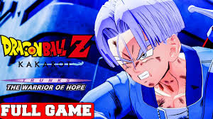 The warrior of hope on the playstation 4, gamefaqs hosts videos from gamespot and submitted by users. Dragon Ball Z Kakarot Trunks The Warrior Of Hope Full Game Gameplay Walkthrough No Commentary Youtube