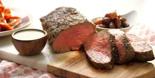 Slice into desired thickness and serve with creamy dill horseradish sauce (recipe below). Herb Crusted Beef Tenderloin Fixate The Beachbody Blog