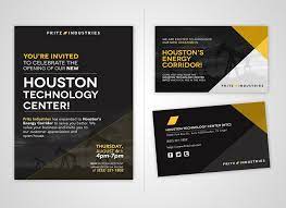 Invitation Elegant And Professional Invite For Customer Event Oil And Gas Industry Card Or Invitation Contest Oil And Gas Invitations Gas Industry