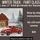 Winter Truck Painting class event image