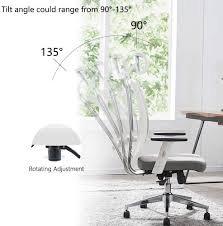 The chair is the most sturdy. Buy Cedric Office Chair Breathable Mesh Computer Chair With Ergonomic Adjustable Lumbar Support White Swivel Desk Chair With Adjustable Armrest And Headrest Soft Cushion Seat Online In Hungary B07srybj6l