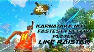 This free fire pro player has a very special tier. Free Fire Kannada Karnataka No 1 Fastest Player Free Fire Like Raistar My New Style Youtube