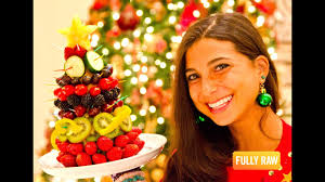 For a natural and sweet smelling christmas tree check out how to make a dried orange christmas tree decorations. Fullyraw Edible Christmas Trees Youtube