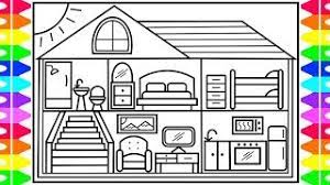 Download and print these house pictures for kids coloring pages for free. How To Draw A House For Kids House Drawing For Kids House Coloring Pages For Kids Youtube