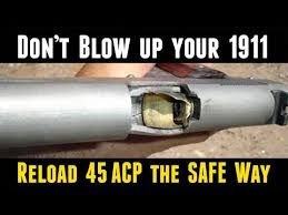 Load 45 Acp Without Blowing Up Your Gun Youtube