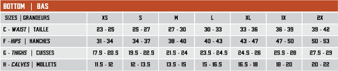 21 Scientific Lonsdale Boxers Size Chart