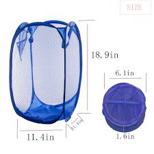 Shop for travel laundry bag at bed bath & beyond. College Dormitory And Travel Kids Room Qtopun Mesh Popup Laundry Hamper Foldable 4 Pack Laundry Basket Portable Dirty Clothes Basket Collapsible Dirty Clothes Hamper For Bedroom Pop Up Laundry Hampers Home Kitchen