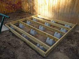 Low Garden Decks Instant Deck Door Sixteen Diy Deck Concrete Deck Blocks Concrete Deck