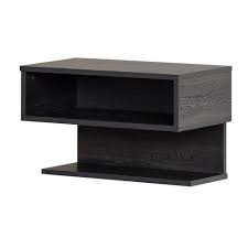 Designed by mark daniel of slate design, the pilsen graphite floating nightstand is a crate and barrel exclusive. Sazena Floating Nightstand South Shore Target