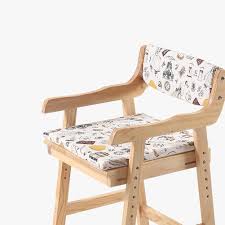 Barker and stonehouse dining chair metal chrome frame with upholstered taupe faux leather could be used as a desk chair. Simple And Modern Childrens Chair Armchair Desk Chair Solid Wood Pine Wood Adjustable Chair Lift Study Chair H Adjustable Chair Small Armchair Childrens Chairs