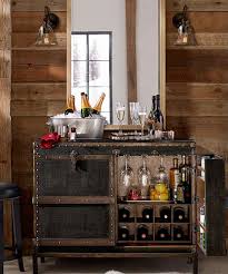 Wonderful for hiding some accessories inside. Rustic Trunk Bar Cabinet Rustic Bar Furniture
