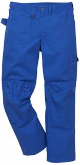 Fristads Kansas Essential 300g Workers Work Trousers Royal Blue