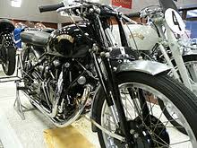 Now nortons and indians and greavses won't do. Vincent Black Lightning Wikipedia