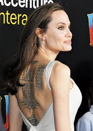 But do you know that this beautiful star is a tattoo. Tattoos Of Angelina Jolie Meanings And Explanations