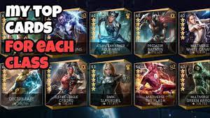 Injustice 2 Mobile My Top Cards For Each Class Youtube