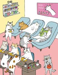 Cat Neko Polish Cute Illustrations By Ms Cat Cats Illustration Cat Art Cartoon Cat