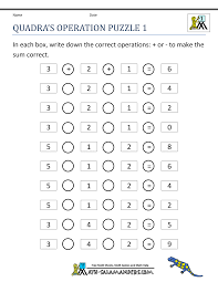 The crossword solver found 20 answers to the does first grade math crossword clue. Math Puzzles For 1st Grade