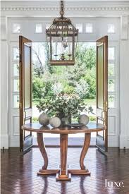 Suzanne Kasler Foyer Decorating Round Entry Table Foyer Design