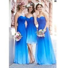 Gradient Bridesmaid Dresses Pst395 Sweetheart Bridesmaids Dresses Ombre Bridesmaid Dresses Blue Bridesmaid Dresses