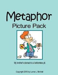 Metaphor Picture Pack Big Book Metaphor Similes And Metaphors Big Book