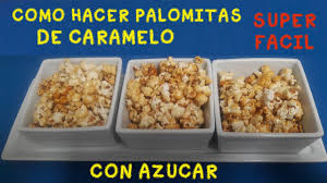 Poner el pan sobre la bandeja de horno y hornearlo a 200 ºc unos 5 minutos, removiendo de vez en cuando. Como Hacer Palomitas De Caramelo Palomitas Dulces Canchita Dulce Sin Man Palomitas Acarameladas Youtube