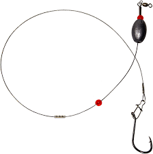 Suitable for different kinds of fishes, wonderful tools for fishing lovers. Amazon Com Fishing Egg Sinker Weight Hook Rigs Snook Inlet Rig Ready Rigs Saltwater Fishing Tackle Gear With Fishing Swivel Snap Connector Carolina Fishing Ready Rigs Sports Outdoors