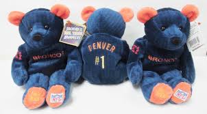 Salvino's bammers john elway #07 promo teddy bear + coa football promotion plush. Gifts A La Mode