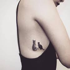 Here are the 30 photos of people who got cool and also cute cat tattoos! Feline Tattoos Explore Tumblr Posts And Blogs Tumgir