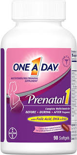 All vitamin c supplements should be approved by the doctor/midwife before adding it to your daily vitamin regime. Amazon Com One A Day Women S Prenatal 1 Multivitamin Supplement For Before During And Post Pregnancy Including Vitamins A C D E B6 B12 And Omega 3 Dha 90 Count Health Personal Care