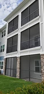 These specialty all season patio enclosures have reinforced roof and structure that can support snowloads up to 30 psf. Commercial Enclosure Gulf Gate Aluminum
