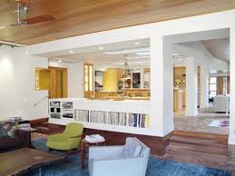 Simple Pleasures Put Your Records On Sunken Living Room Living Room Divider Living Room Remodel