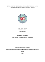 Etika profesi merupakan salah satu hal penting yang harus dimiliki oleh setiap karyawan. Catatan Imam Latihan Soal Etika Profesi 1