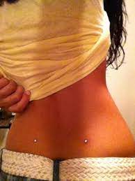 Back Dimples Piercings Piercings Bonitos Microdermal Piercings Corporais