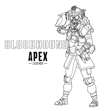 Lively illustrations and appealing designs: Apex Legends Coloring Pages 100 Pictures Free Printable