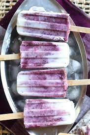 Erica S Sweet Tooth Blueberry Yogurt Popsicles Blueberry Yogurt Popsicles Sweet Tooth Popsicles