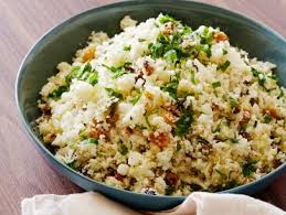 Leave to stand for 1 minute after heating. Microwave Spiced Cauliflower Couscous With Raisins And Coconut Recipe Food Network Kitchen Food Network
