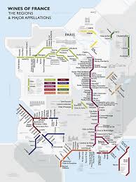 A Map Of French Wines France Wine Wine Map French Wine