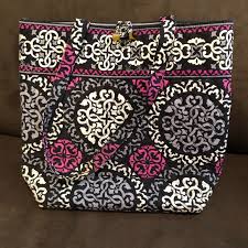 Check spelling or type a new query. Vera Bradley Bags Vera Bradley Pink Black And White Tote Poshmark