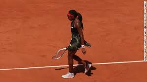 Coco gauff is into the french open fourth round and very close to an olympic spot as well. Coco Gauff Smashes Racquet As Run At French Open Comes To An End Against Barbora Krejcikova Cnn