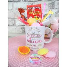 Mug Meilleure Amie Bonbons Retro Meilleure Amie Bonbon Pierrot Gourmand
