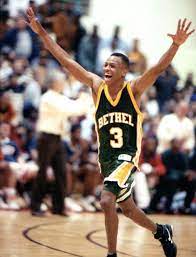 Allen Iverson 3 Bethel High School Retro Basketball Jersys Green Yellow Summer Cheap Jersys Highschoolbasketball Allen Iverson Basketball Houston Basketball