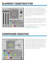 This minecraft tutorial explains how to use the features of the chemistry update with. Chemistrylab Journal Flip Book Pages 1 13 Pubhtml5