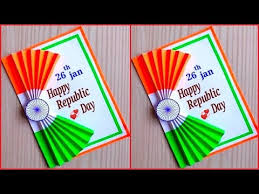 We have 11 adorable ideas to try. Republic Day Card Making Diy Republic Day Greeting Card Republic Day Greeting Card Easy Youtube