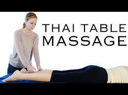 Table Thai Massage Therapy Techniques For Feet Legs Thighs Glutes Meera Hoffman Youtube Massage Therapy Techniques