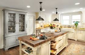 We also received two black stools with padded seats. Kitchen Island With Butcher Block Top Kitchen