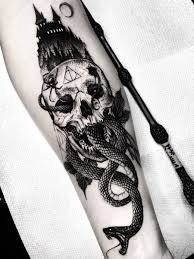 The new ink seems to depicts voldemort (a.k.a. Pin On Favorites