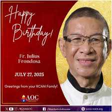 We include Rev. Fr. Fernando Carpio in our prayers. May his soul rest in  the loving arms of the Lord. Eternal rest grant unto the soul of Fr. Fernando  Carpio and let