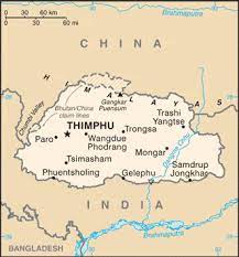 Bhutan maps represents following points: Bhutan Google Map Driving Directions Maps